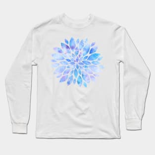 Watercolor Flower Long Sleeve T-Shirt